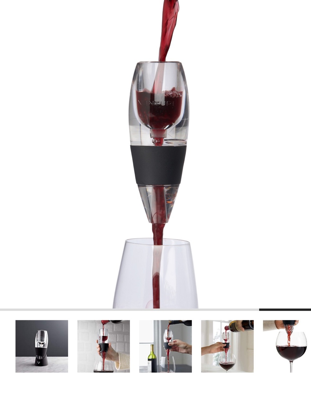 NWT, Vinturi Red Wine Aerator